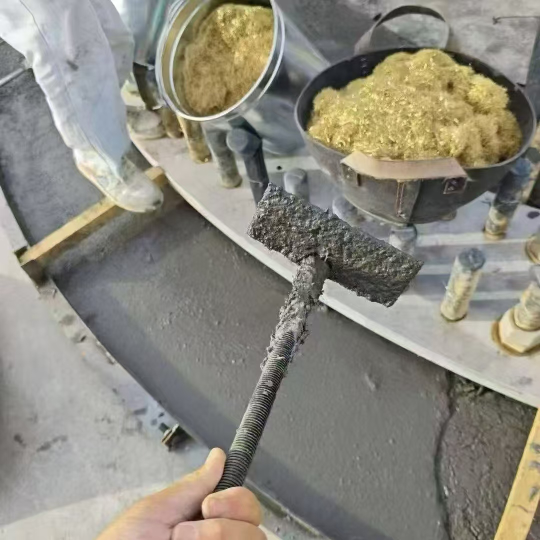 沁水C120钢纤维高强无收灌浆料 轧机压缩机汽轮机发电机锻压设备底座灌浆材料